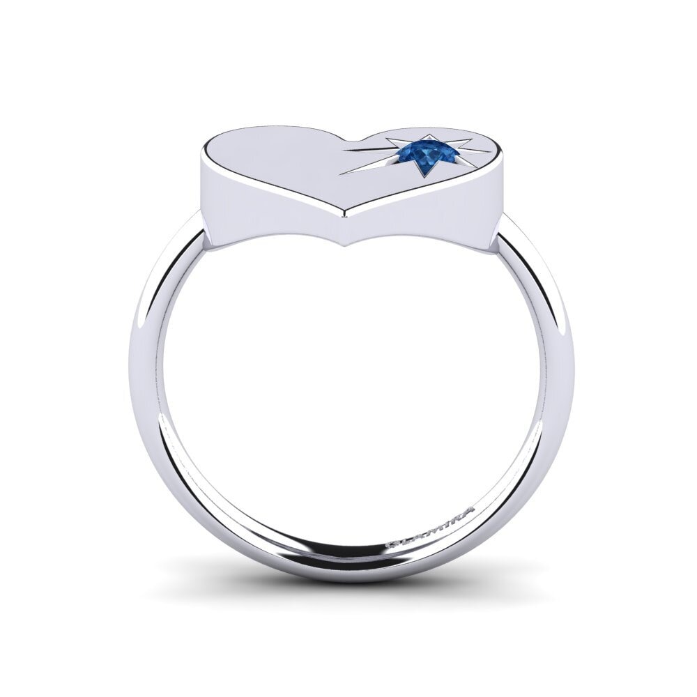 Dark Blue Zirconia Ring Aigne