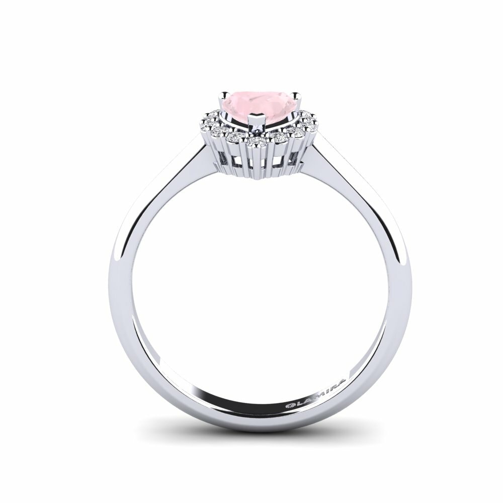 Quartz Rose Bague de fiançailles Ailefroide