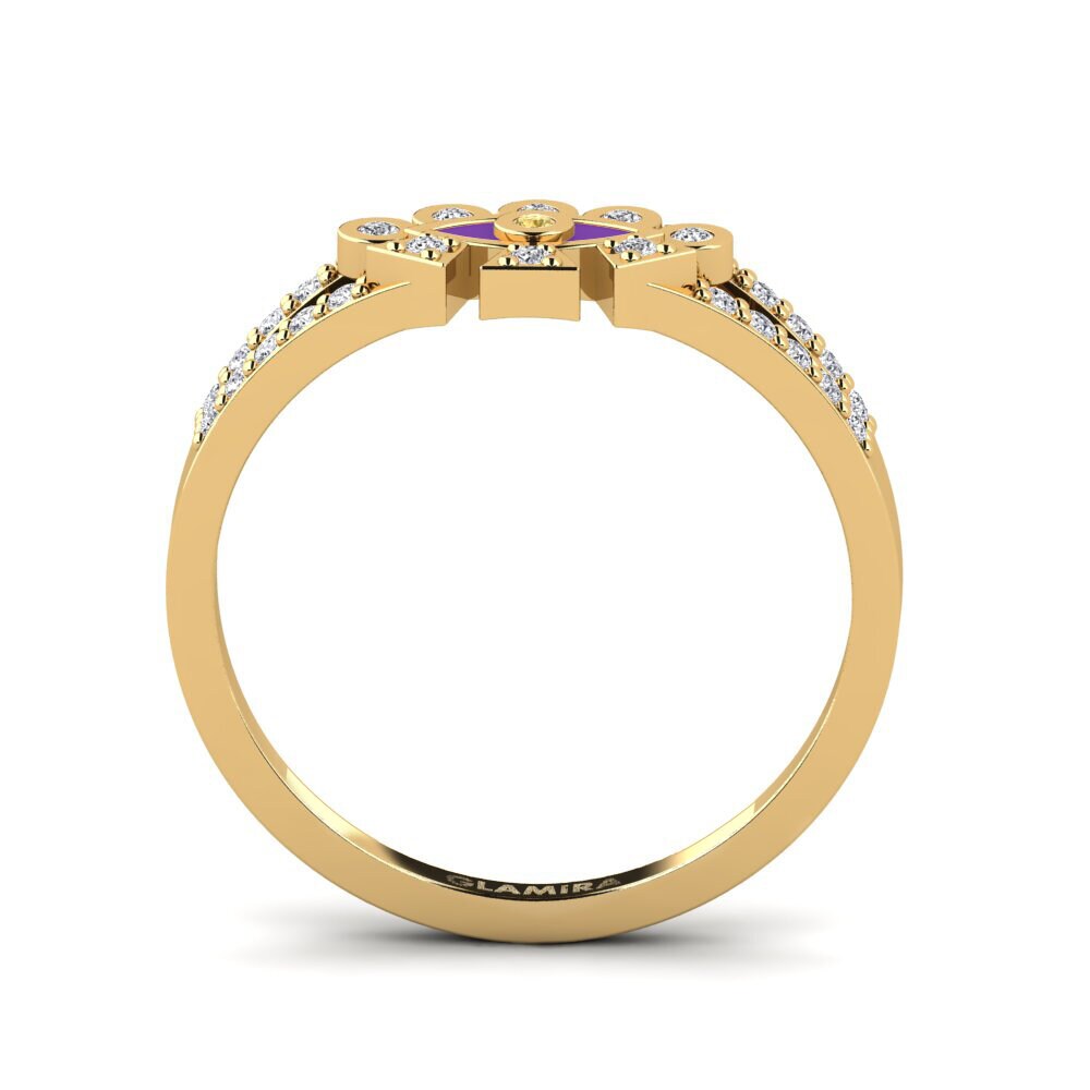 Yellow Diamond Ring Aizanoi