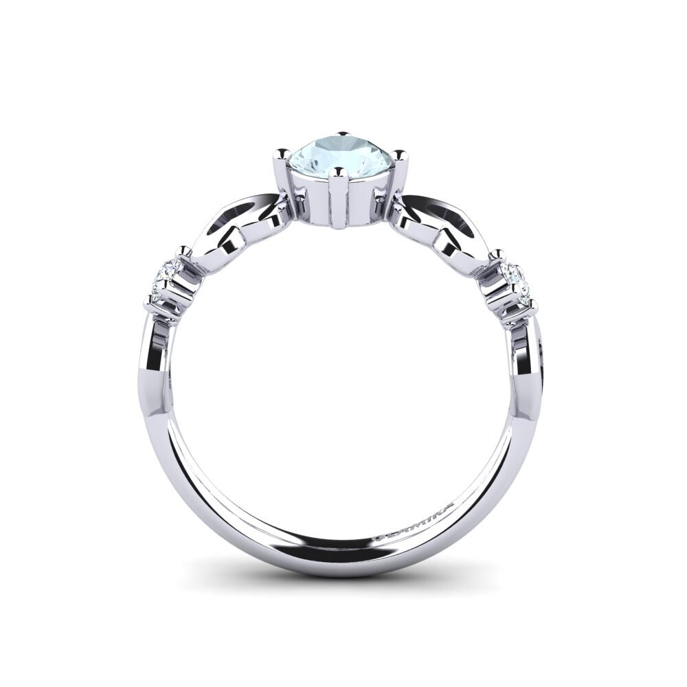 Aquamarine Women's Ring Aizaya