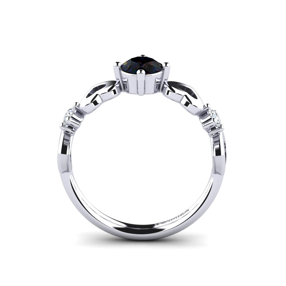 Black Opal Women's Ring Aizaya