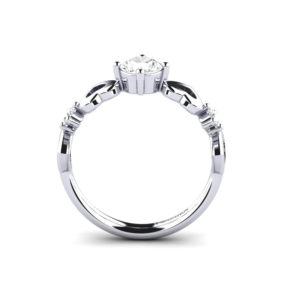 White sapphire Women's Ring Aizaya