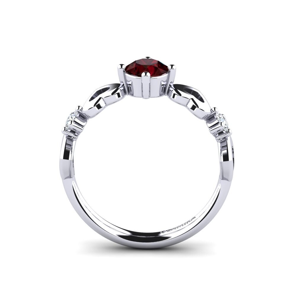 Garnet Women's Ring Aizaya