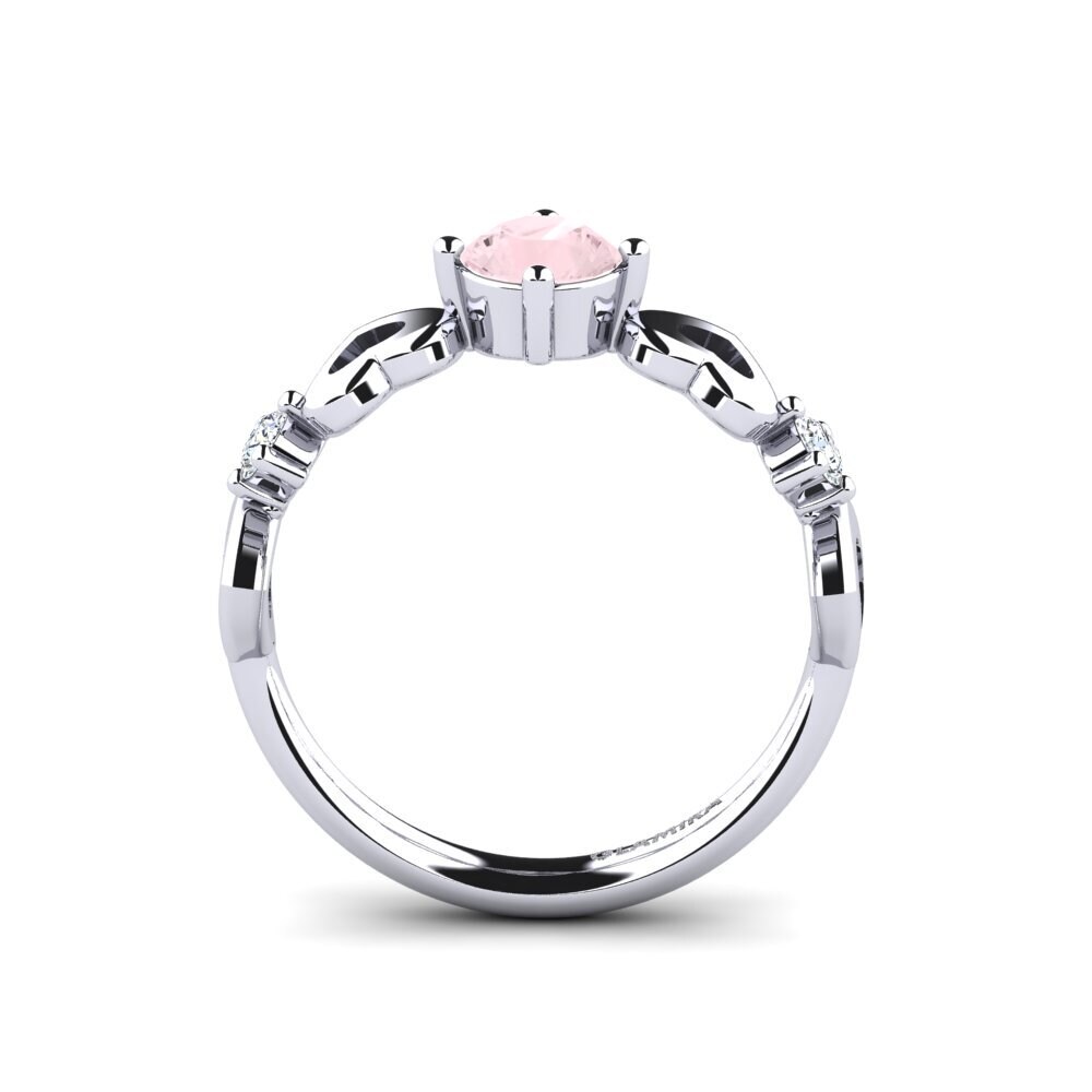 Rose Quartz Women's Ring Aizaya