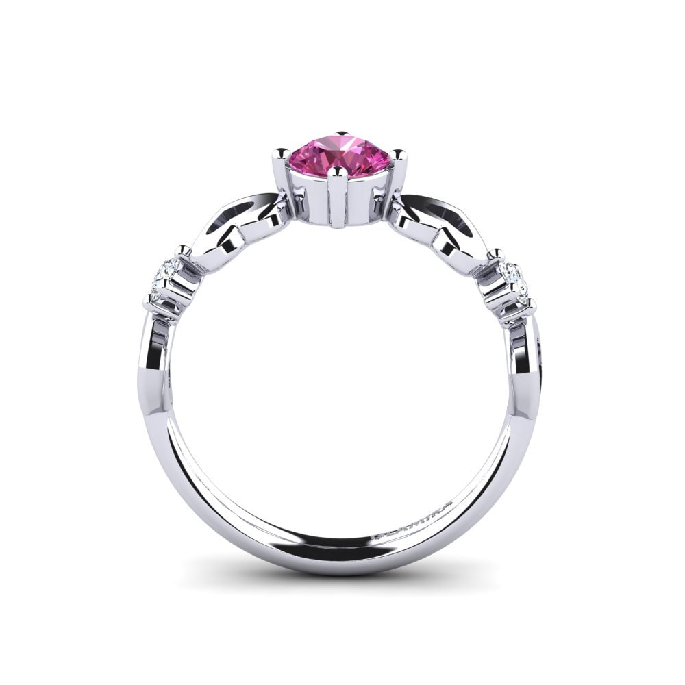Pink Topaz Women's Ring Aizaya