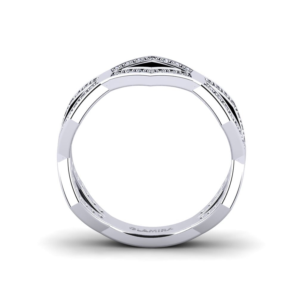 14ct White Gold Ring Ajmasser