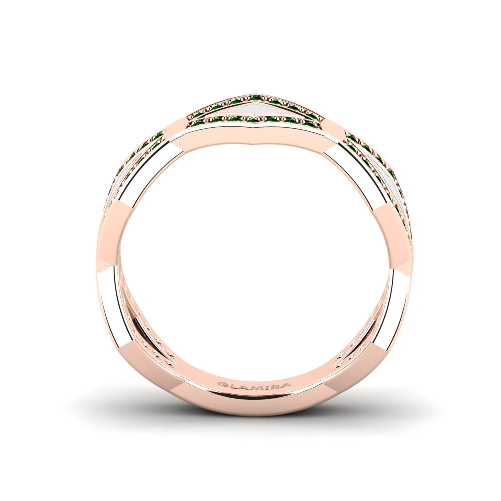 Grüner Zirkonia Ring Ajmasser