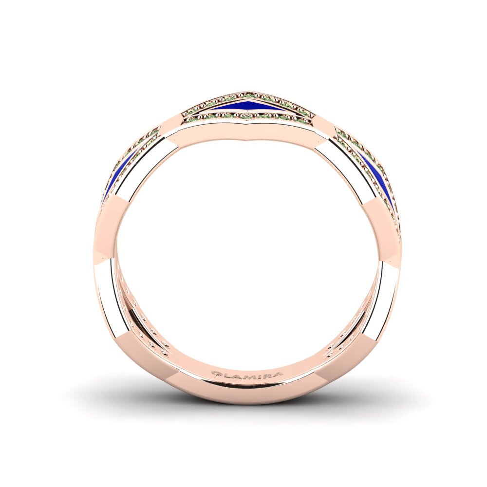 Grüner Diamant Ring Ajmasser