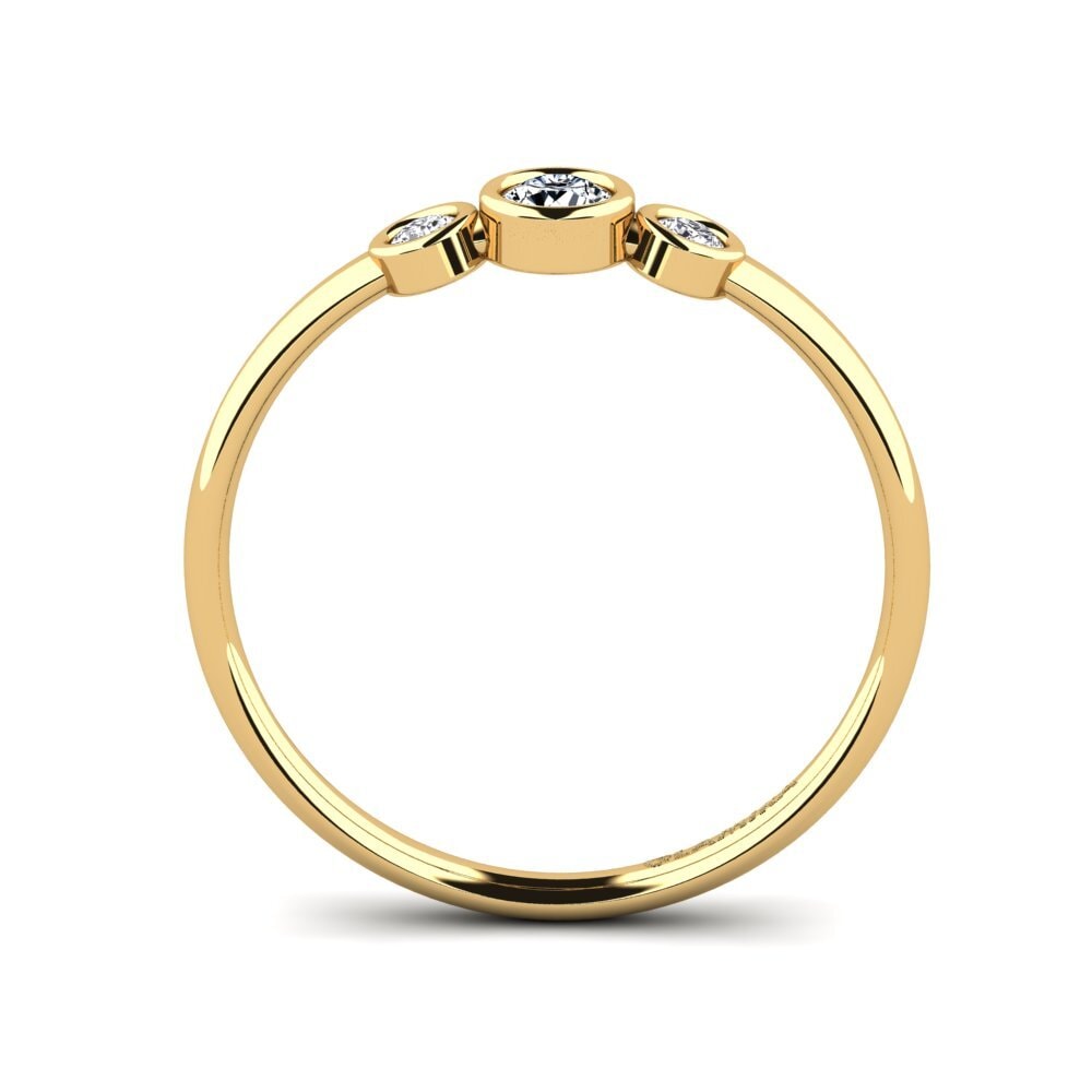 Zirconia Engagement Ring Akee