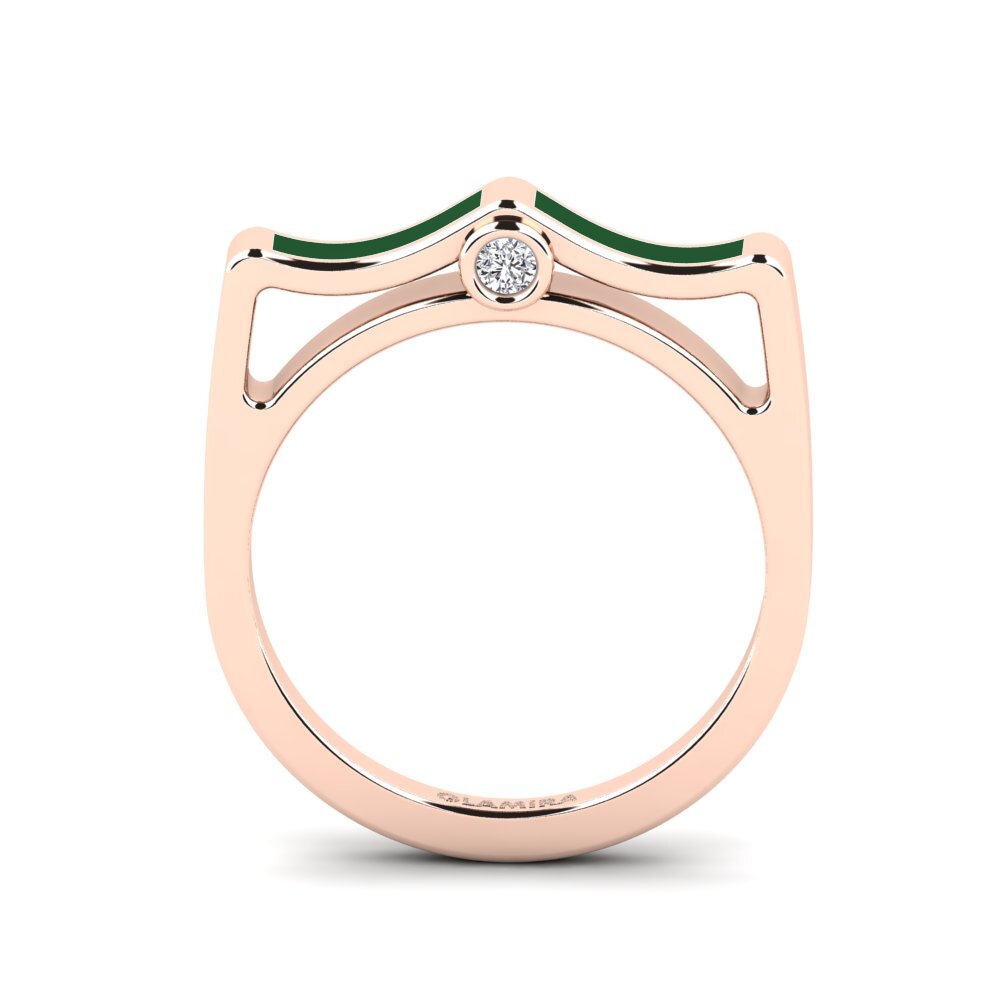 Labor-gezüchteter Diamant Ring Akir