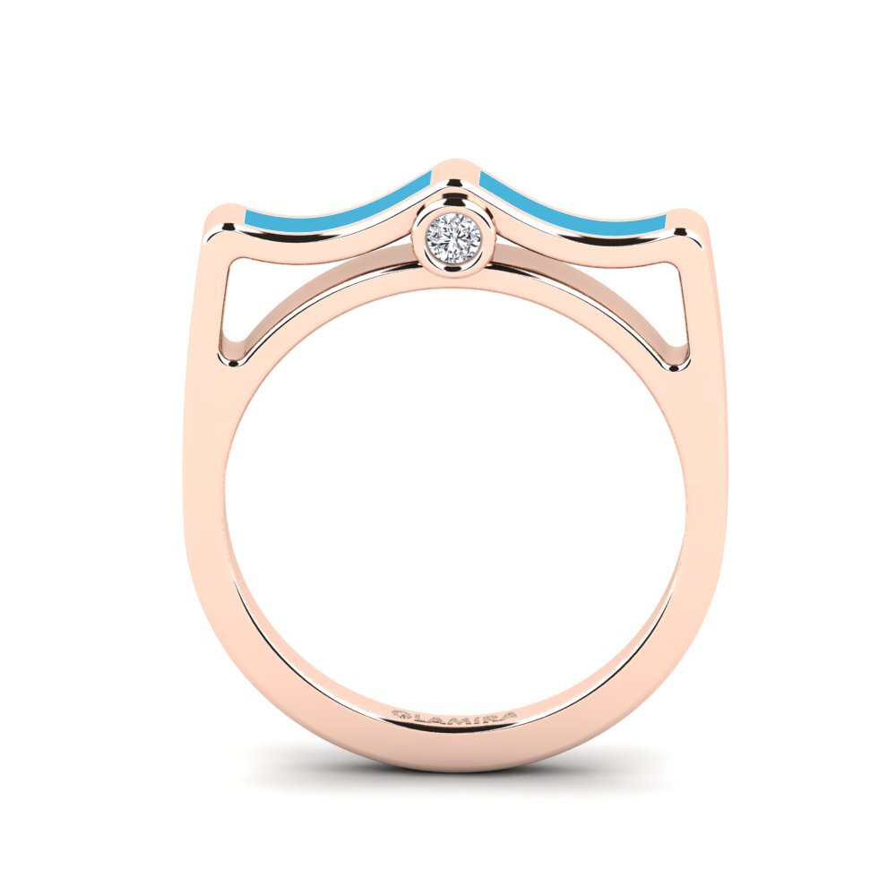 Labor-gezüchteter Diamant Ring Akir