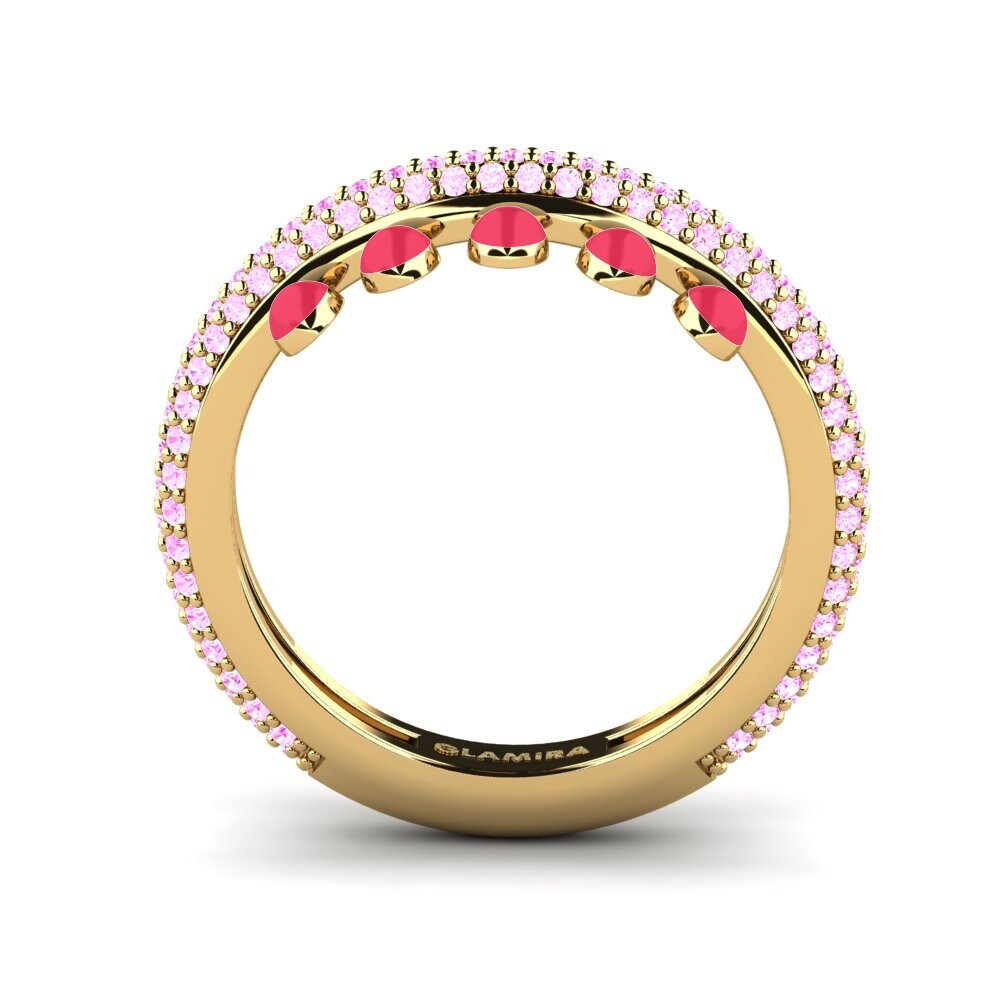 Pink Sapphire Ring Aktibo