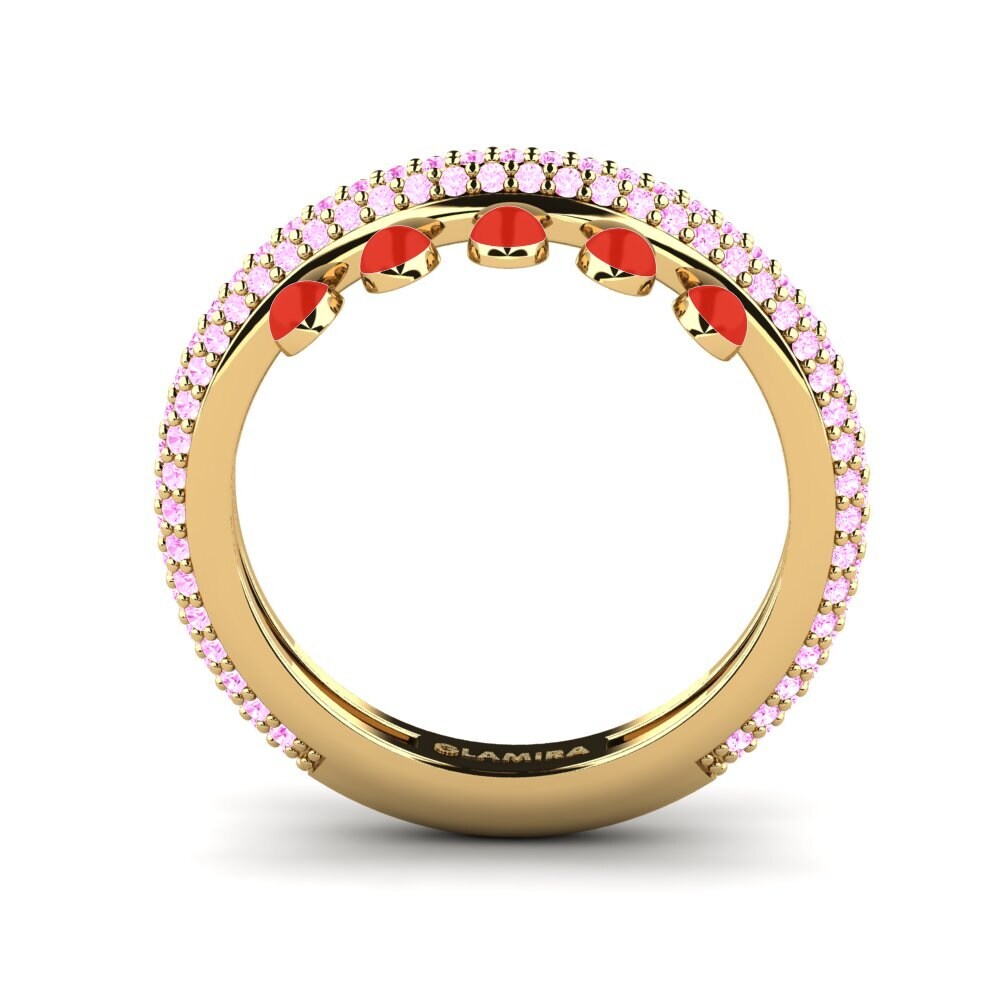 Pink Sapphire Ring Aktibo