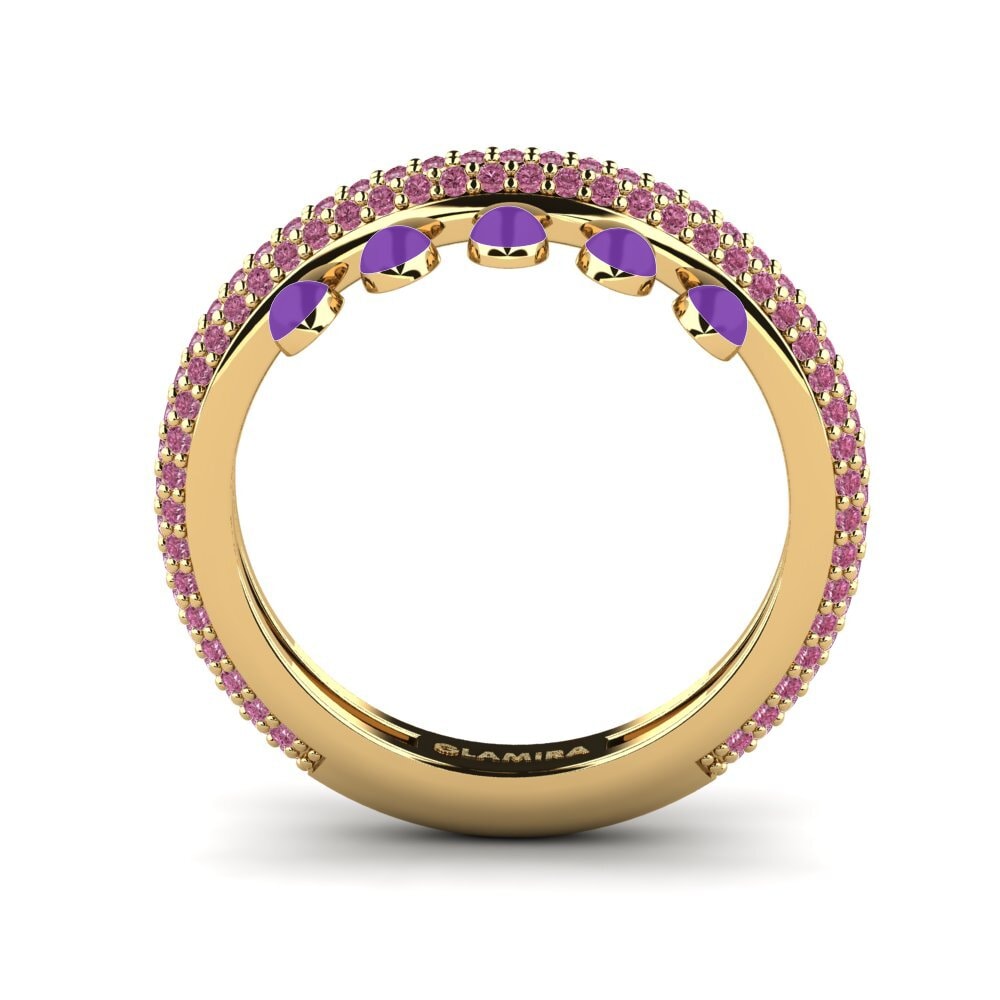 Rhodolite Garnet Ring Aktibo