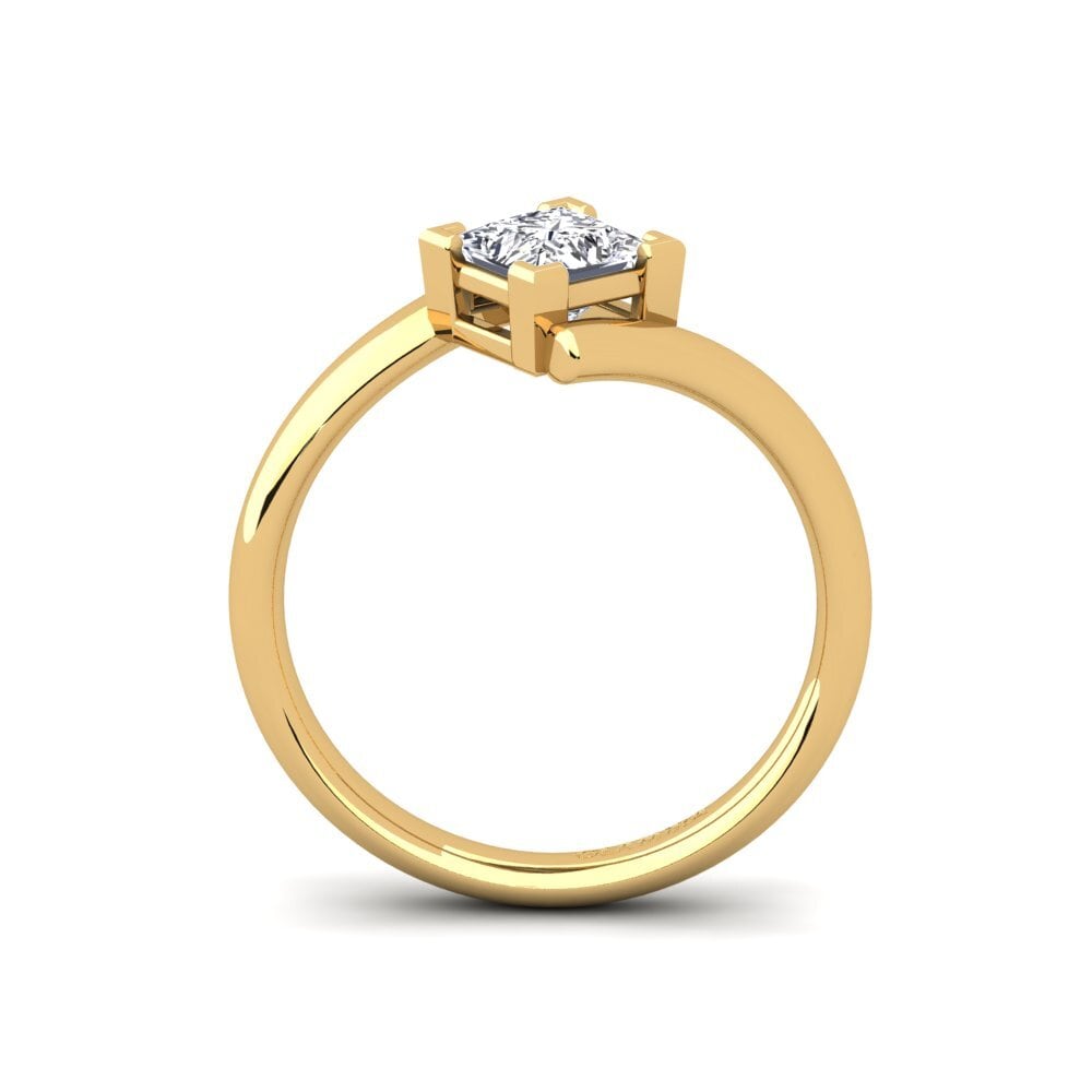 Lab Grown Diamond Engagement Ring Alamode