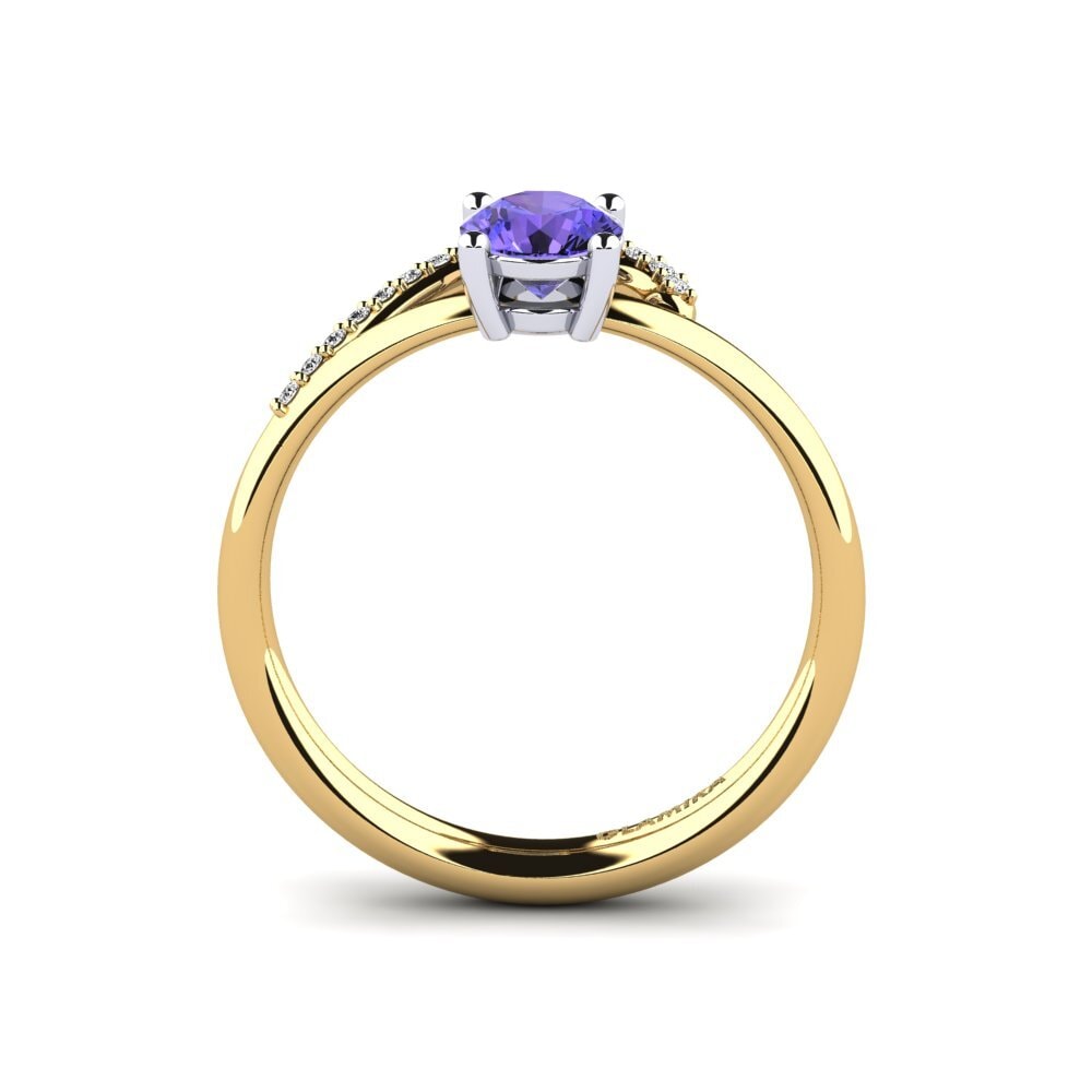 Tanzanite Engagement Ring Alazre