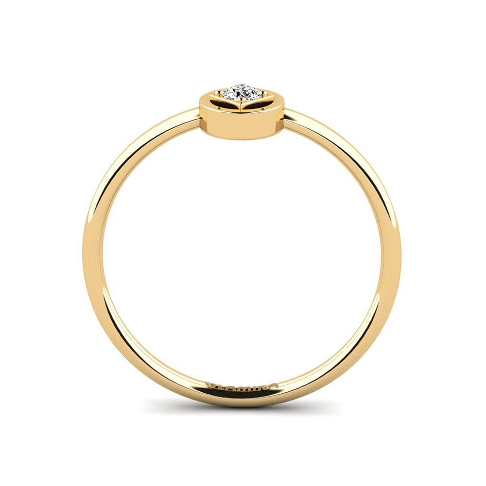 Moissanite Anel Albin