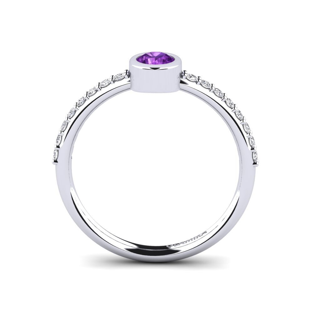 Amethyst Women's Ring Aleckon