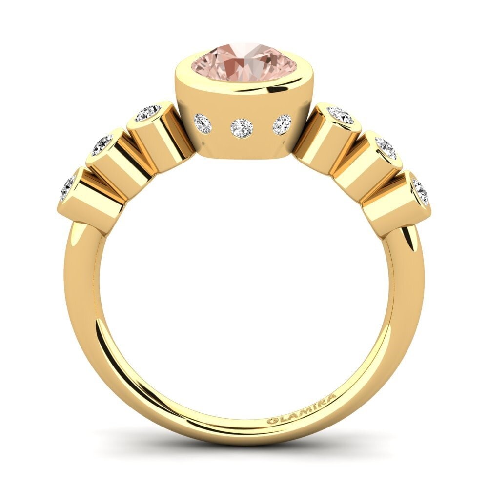 Morganita Anillo de compromiso Aletta