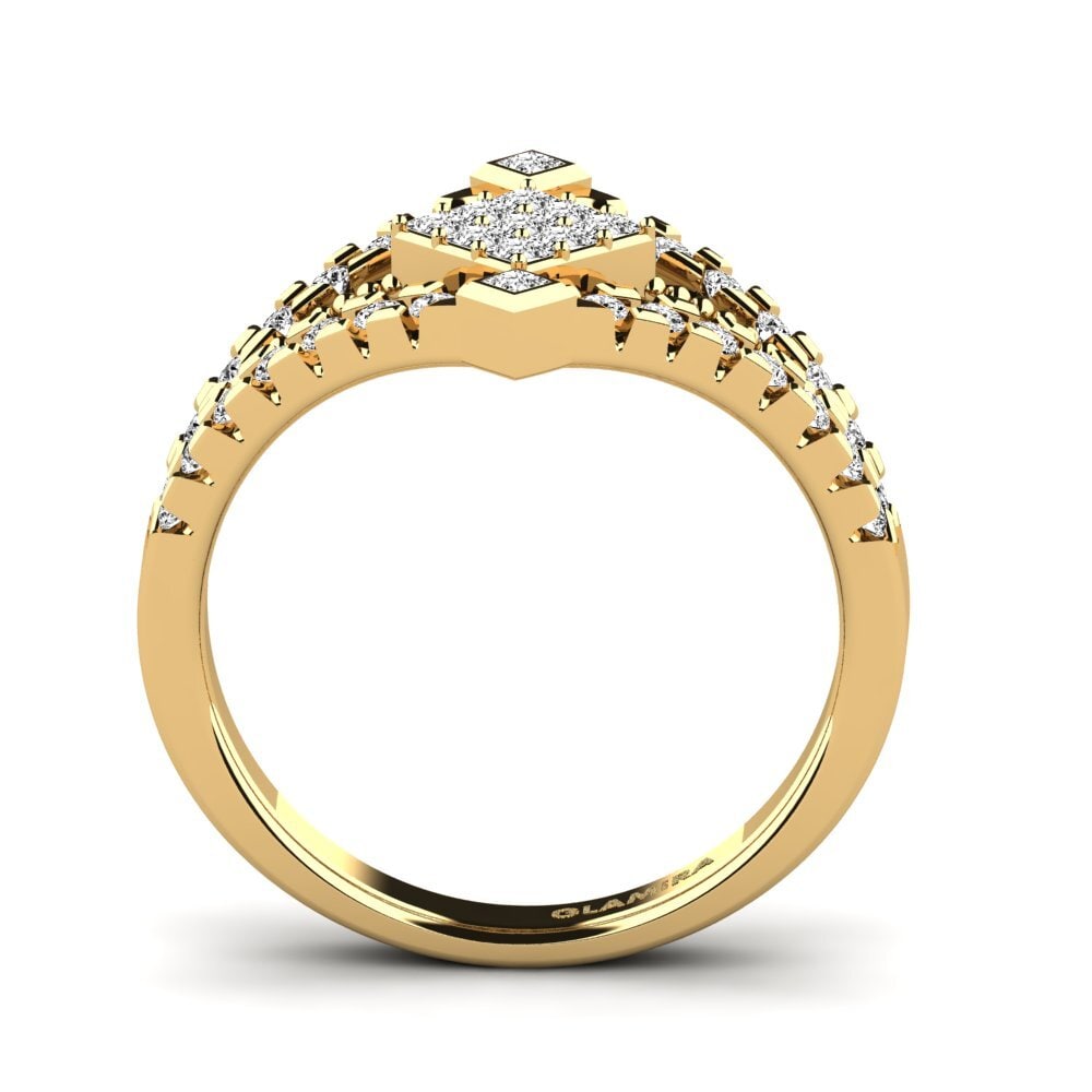 Princesa Moissanita Anillo Algiers