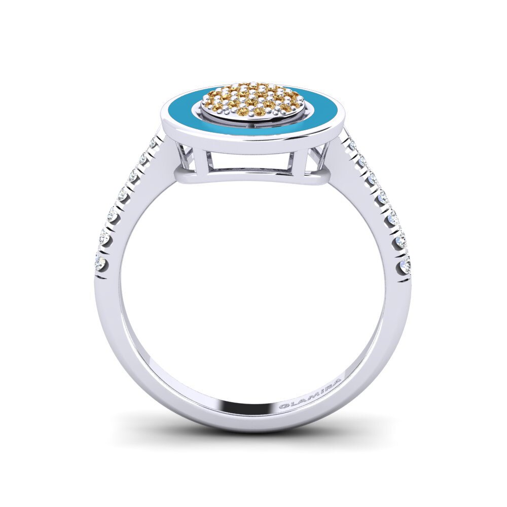 Brown Diamond Ring Alignan