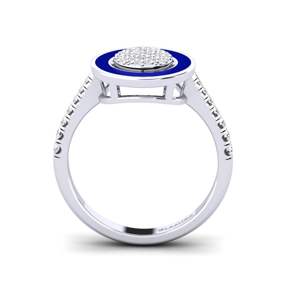 White sapphire Ring Alignan