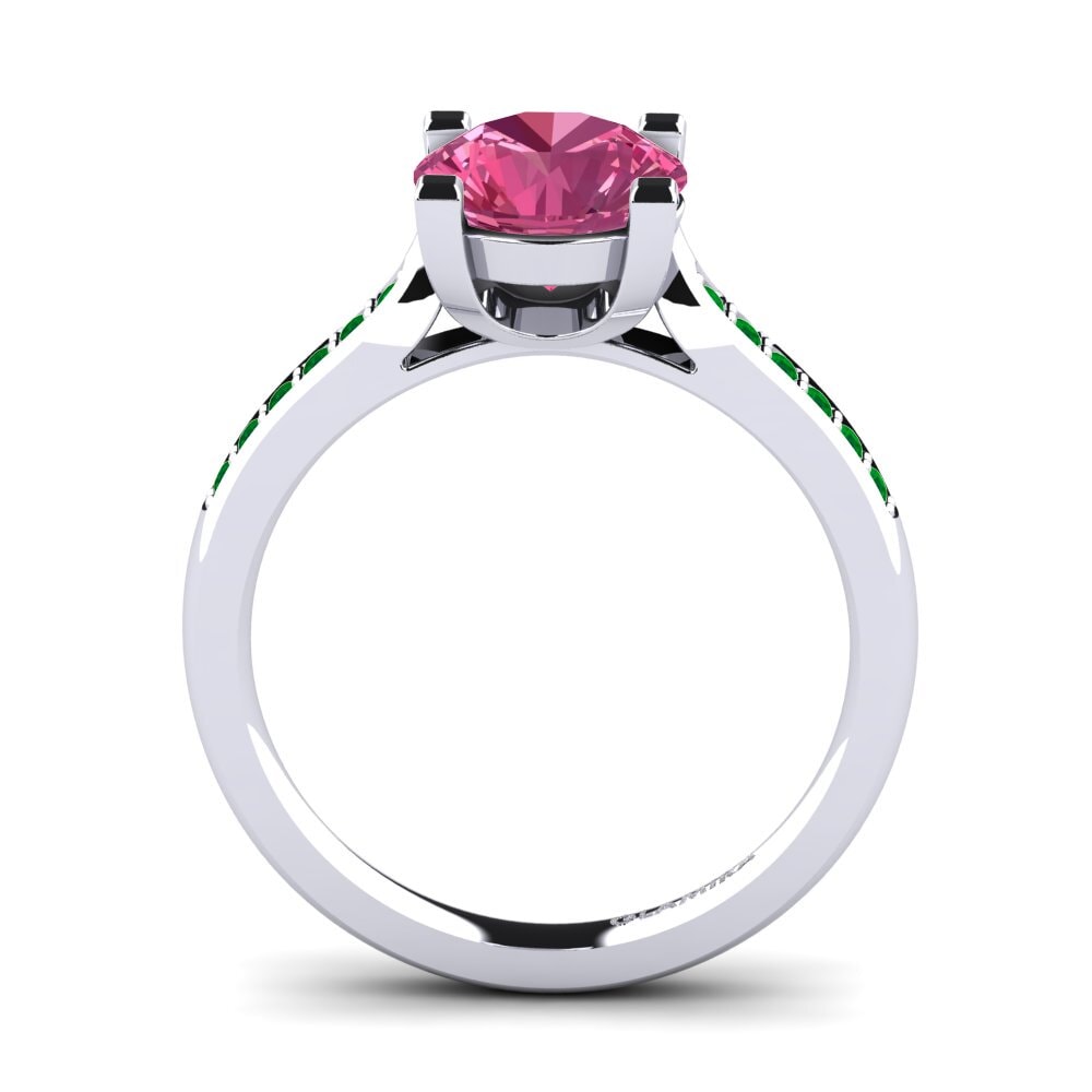 Pink Tourmaline Engagement Ring Alina 2.0 crt