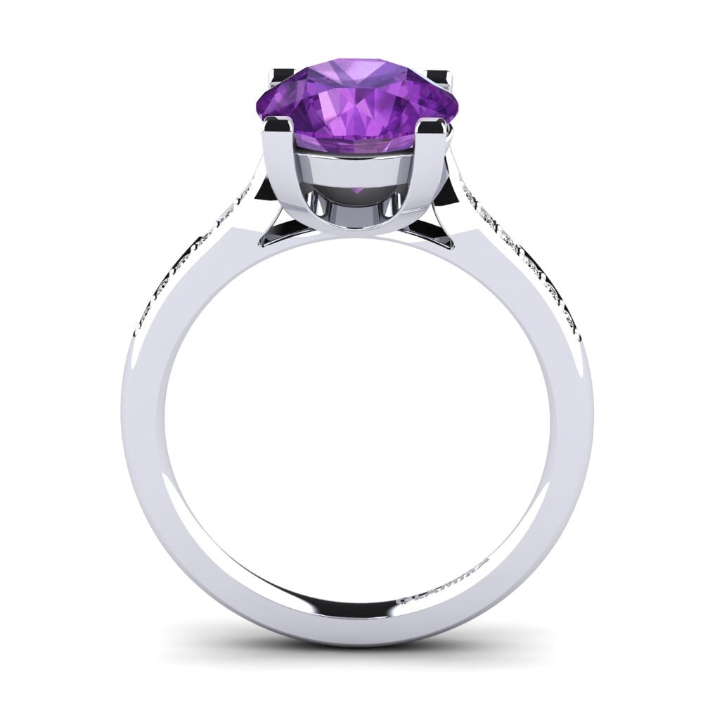 Amatista Anillo de compromiso Alina 3.0crt
