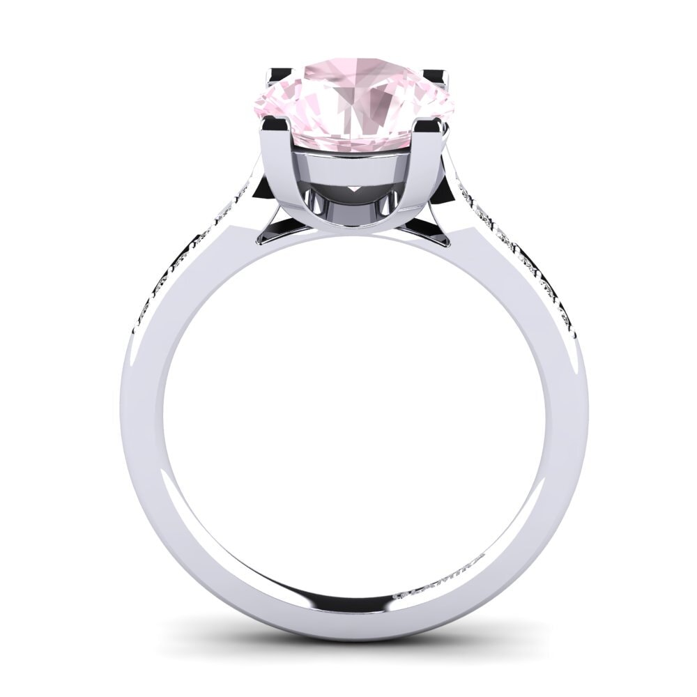 Kunzite Engagement Ring Alina 3.0 crt