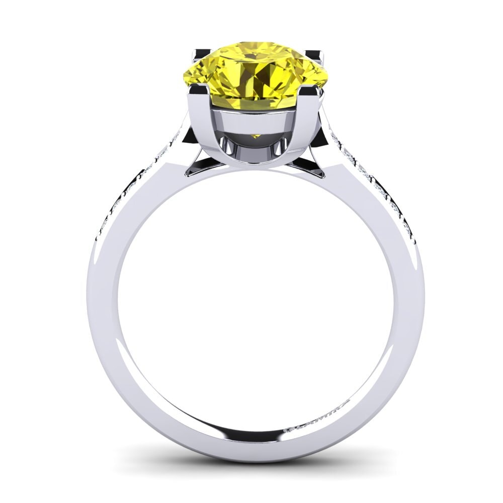 Yellow Diamond Engagement Ring Alina 3.0 crt