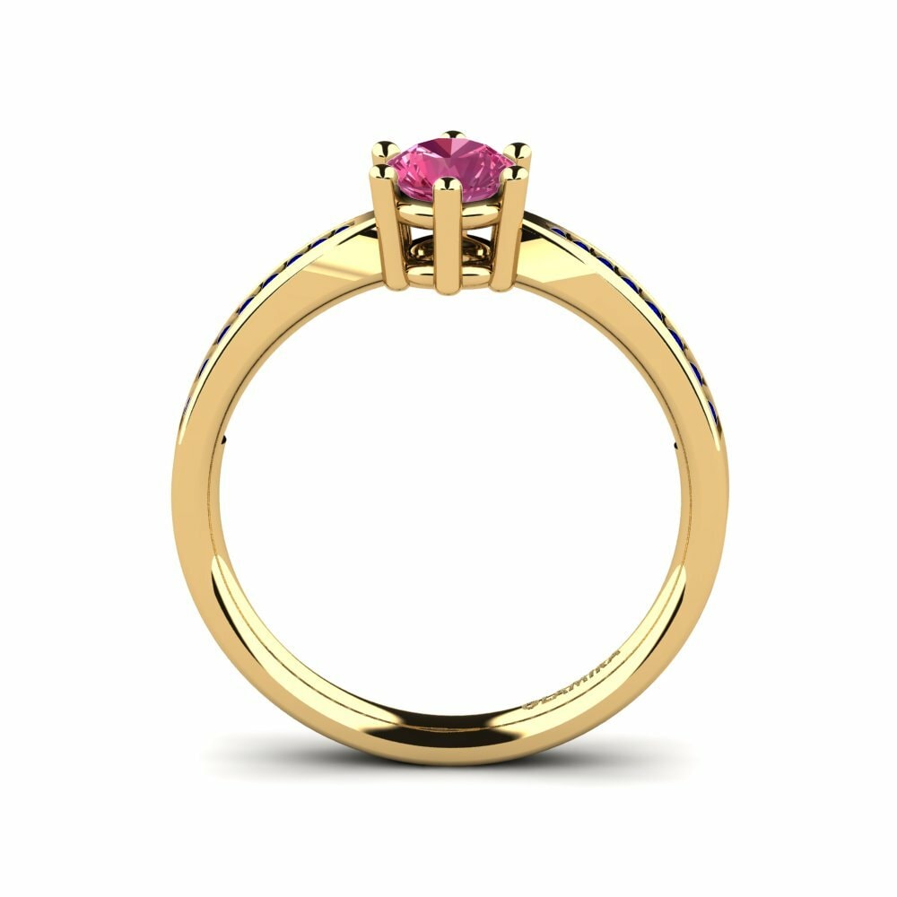 Pink Tourmaline Engagement Ring Alita