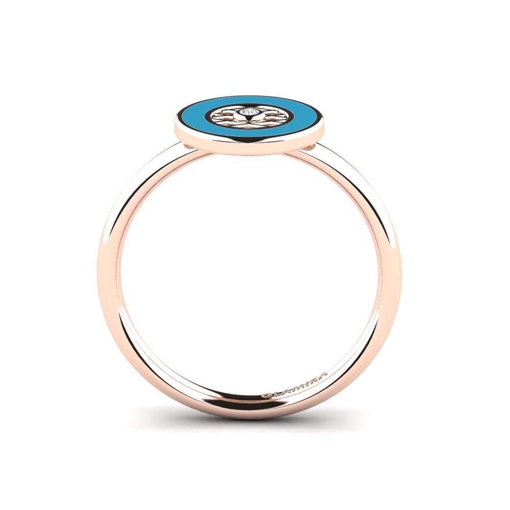 Rotgold 375 Ring Alizedi