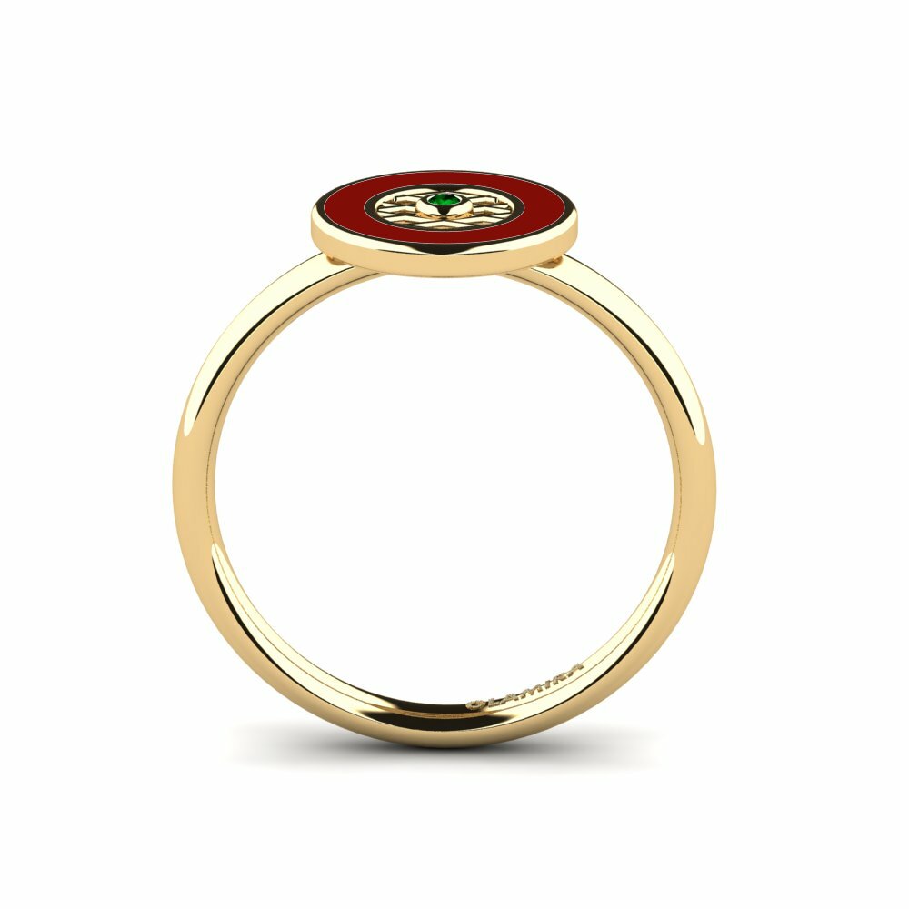 Zircone Vert Bague Alizedi