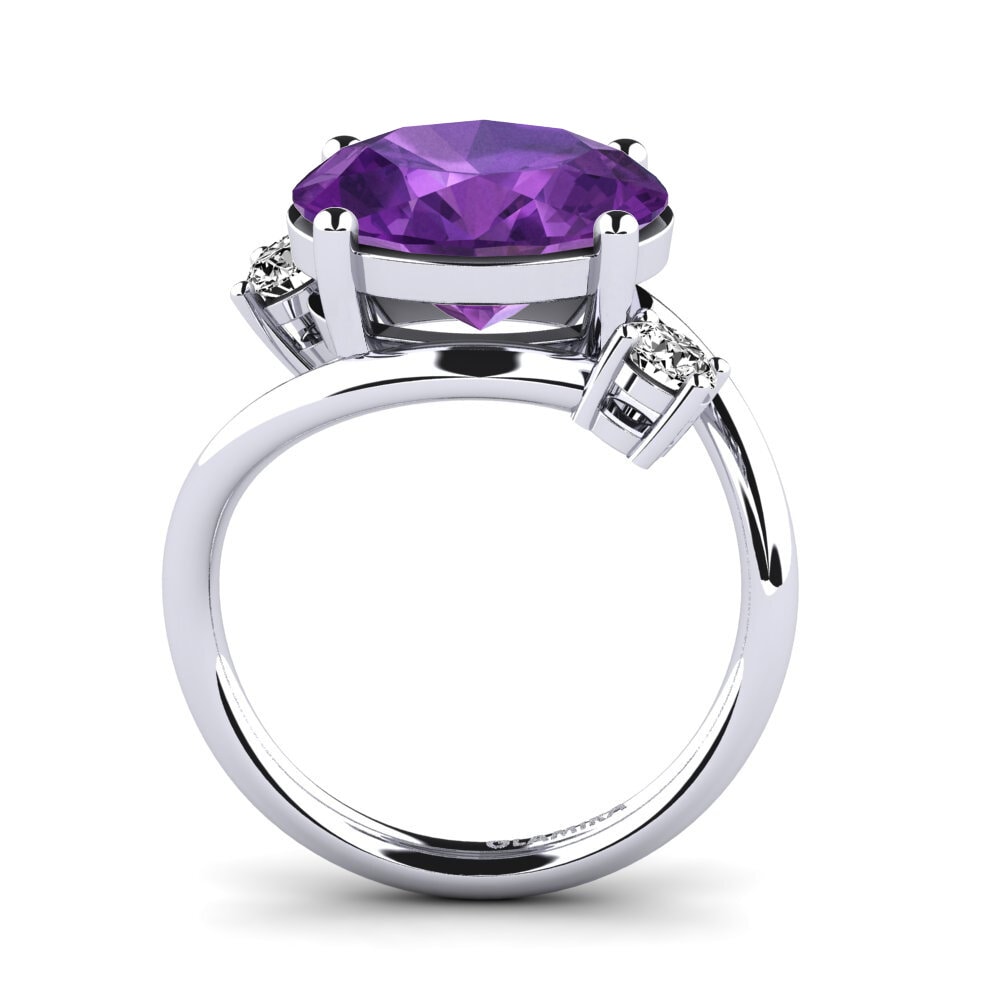 Amatista Anillo Alkida