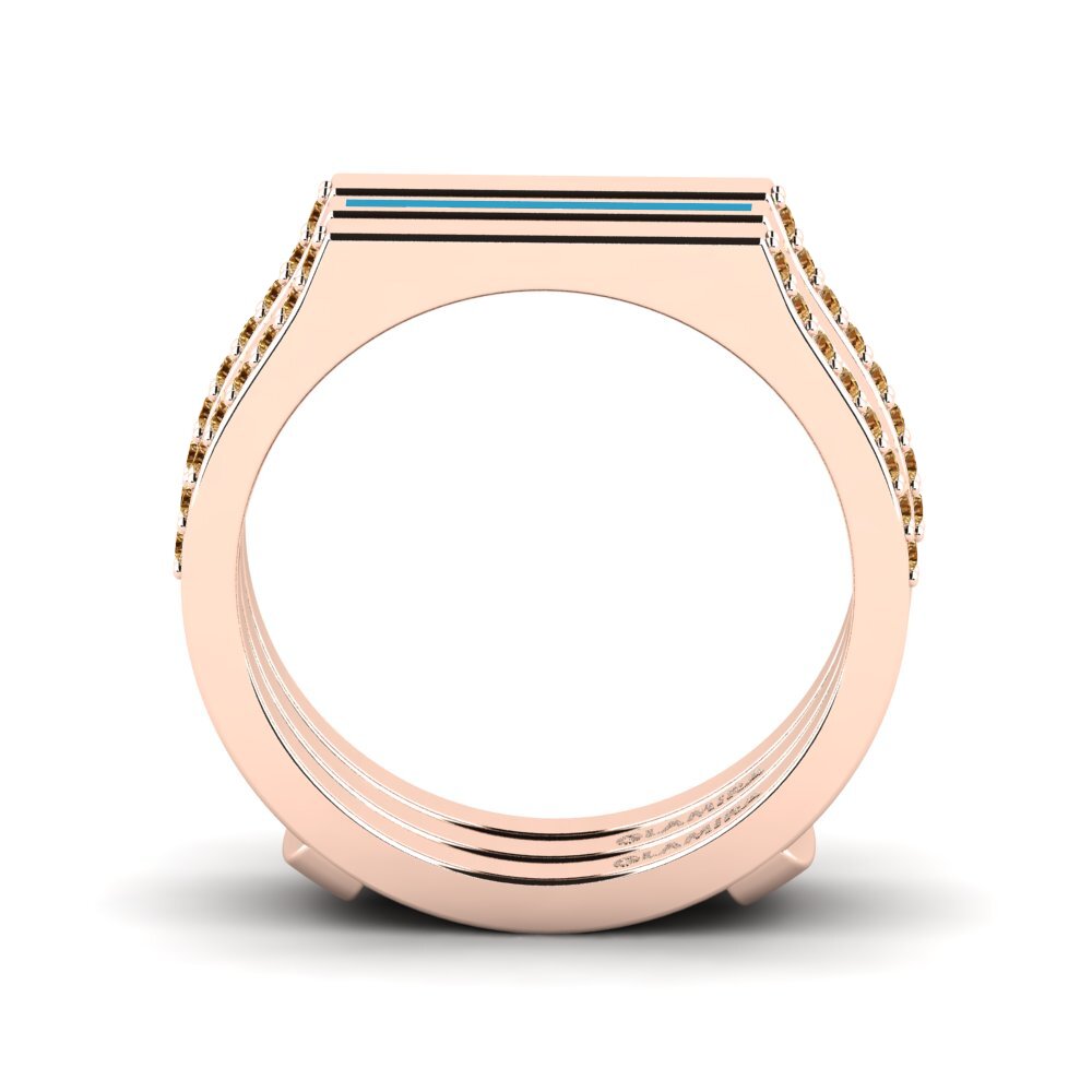 Brown Diamond Ring Allapste SET