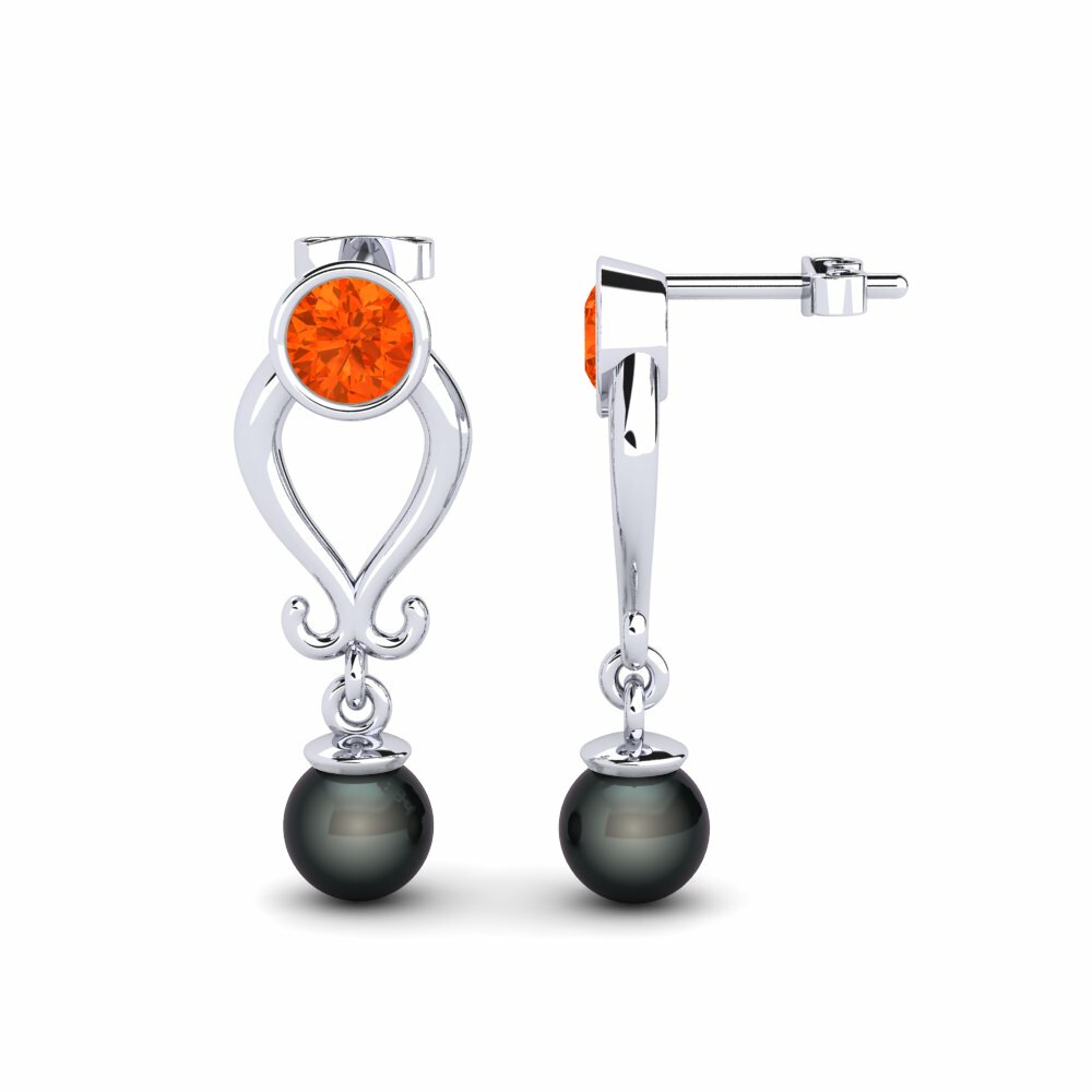 Opale de Feu Boucle d'oreille femme Allyn