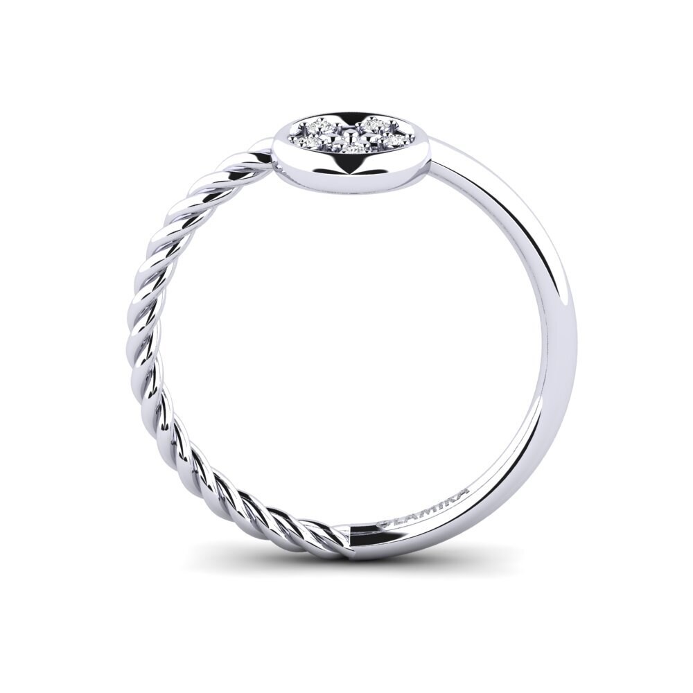 diamante-safira Anel Almery