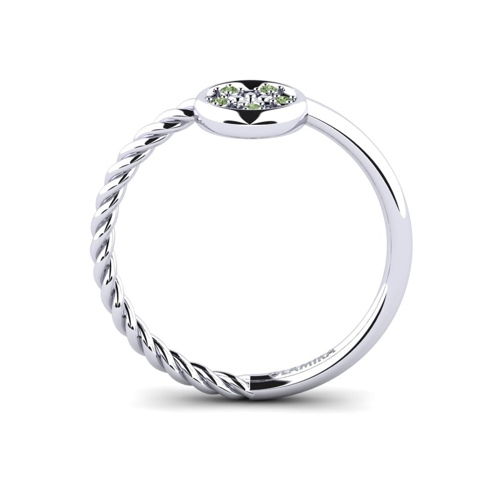 Grüner Diamant Ring Almery