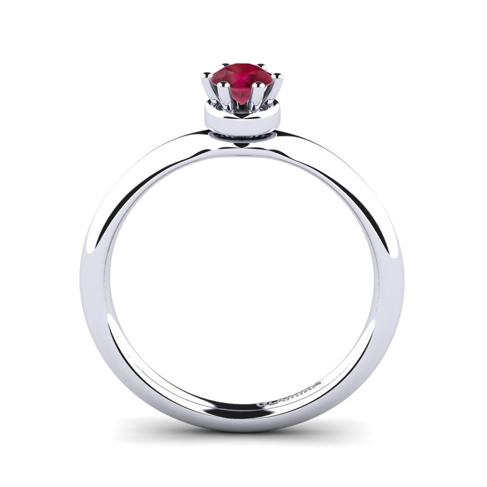 Rubí Anillo de compromiso Almira