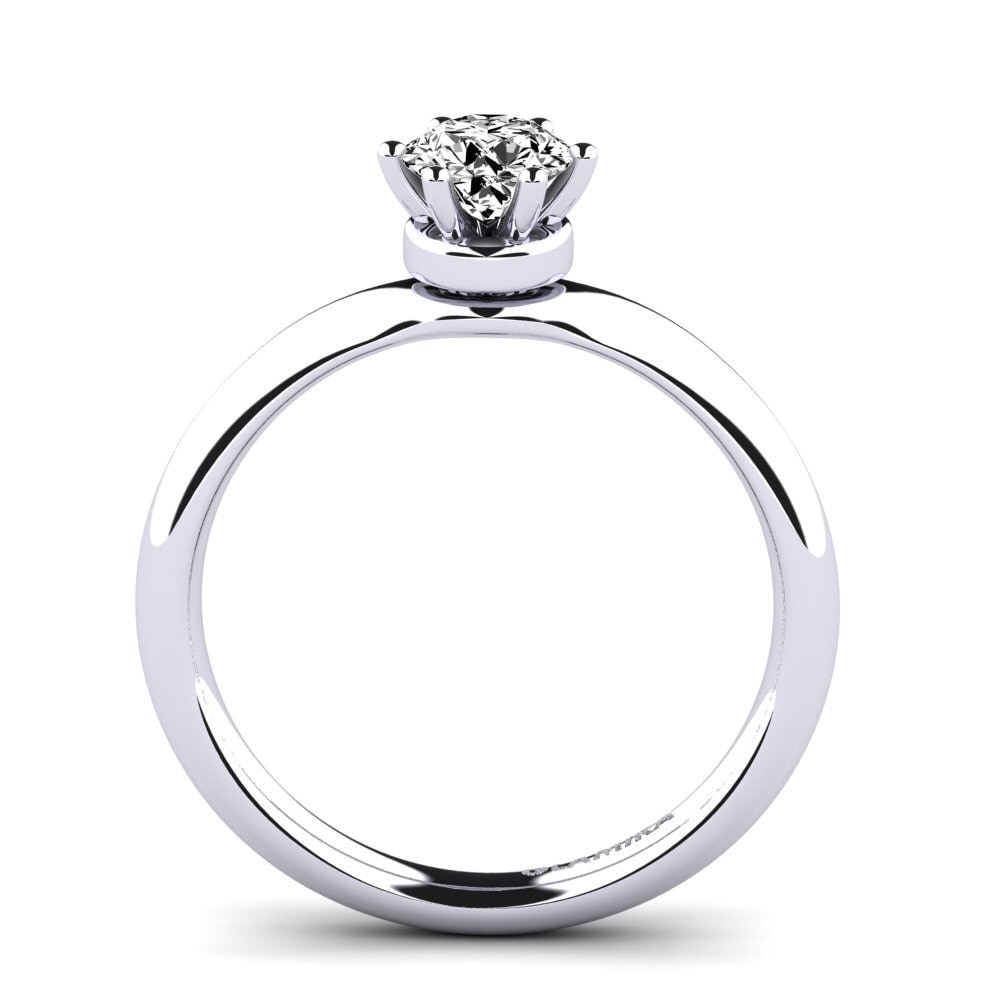 Moissanite Engagement Ring Almira 0.5 crt