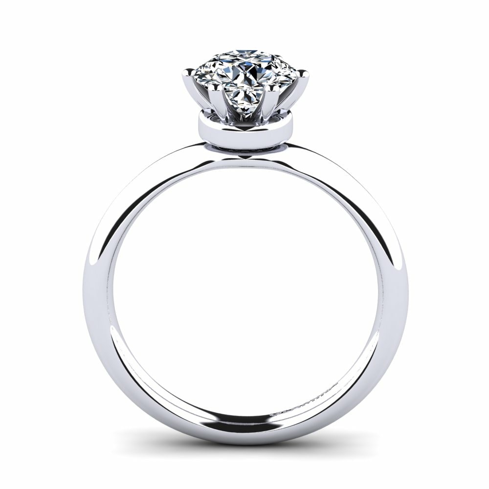 диамант-Swarovsky Годежен пръстен Almira 1.0 crt