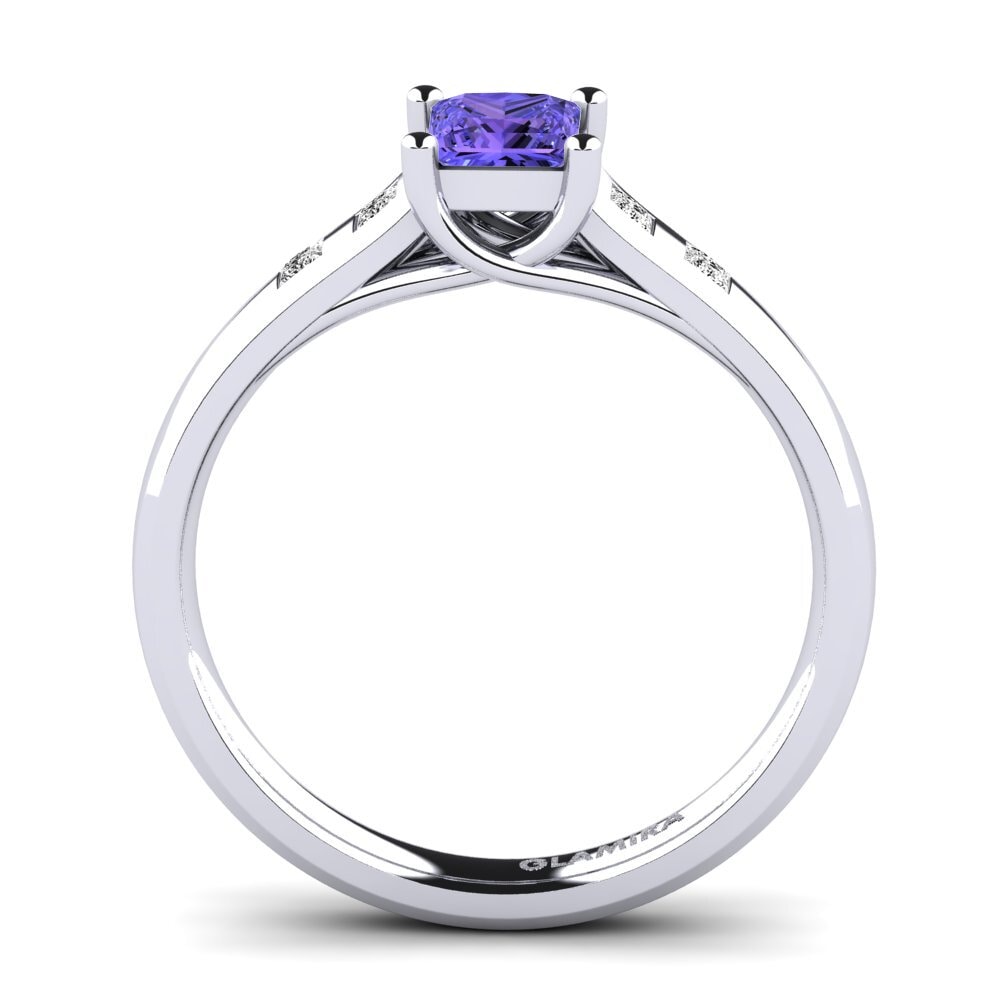 Tanzanite Engagement Ring Alondra