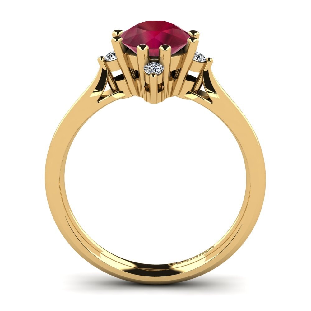 Rubin Verlobungsring Alonsa 1.0 crt