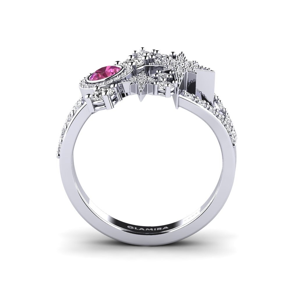 Pink Topaz Ring Alshat