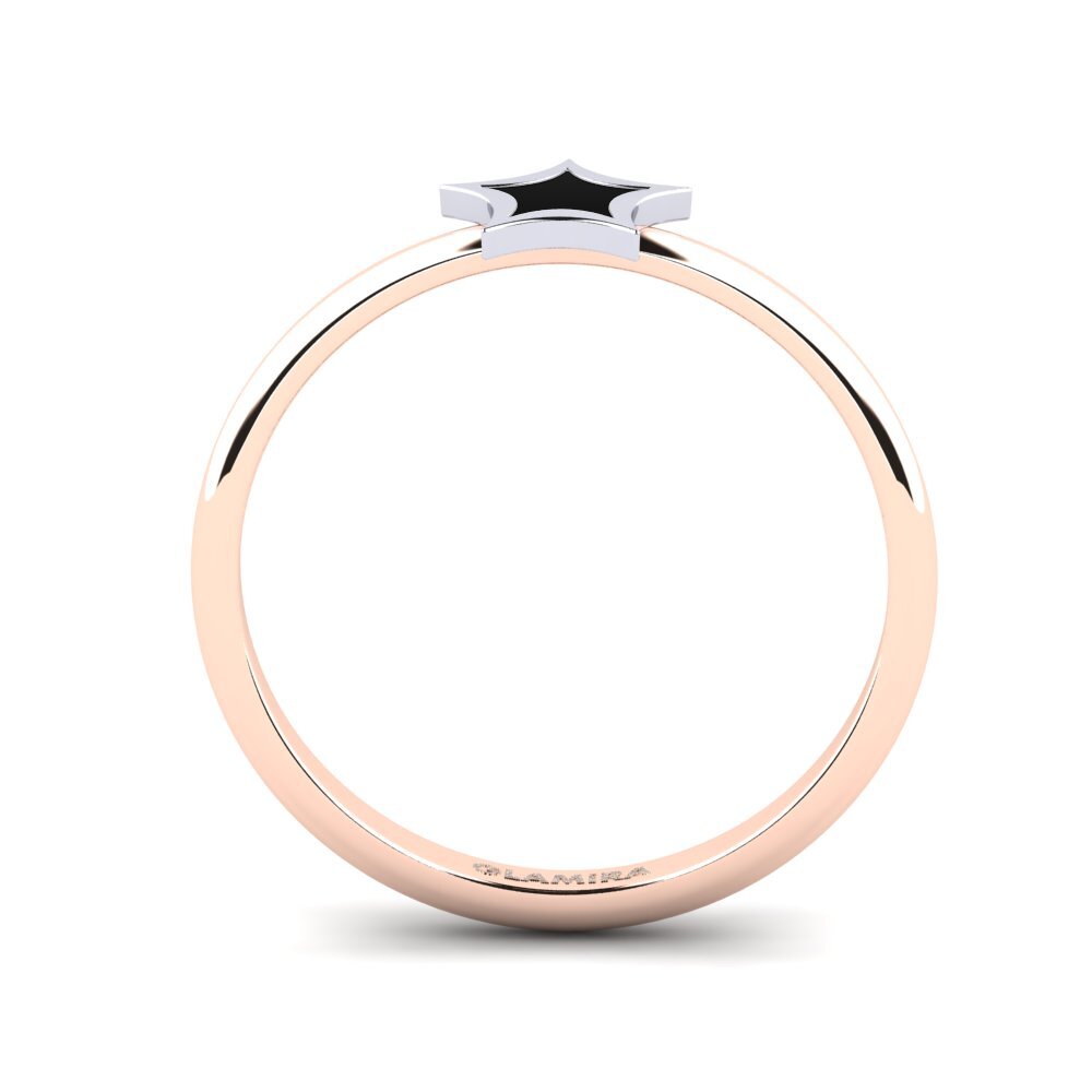 Or Rose& Blanc 14k Bague Altun