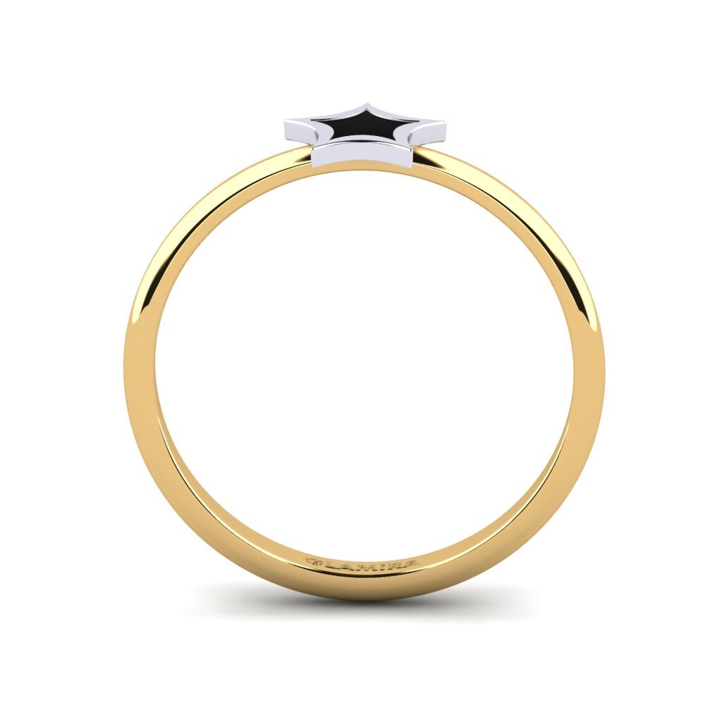 375 Gelb & Weißgold Ring Altun