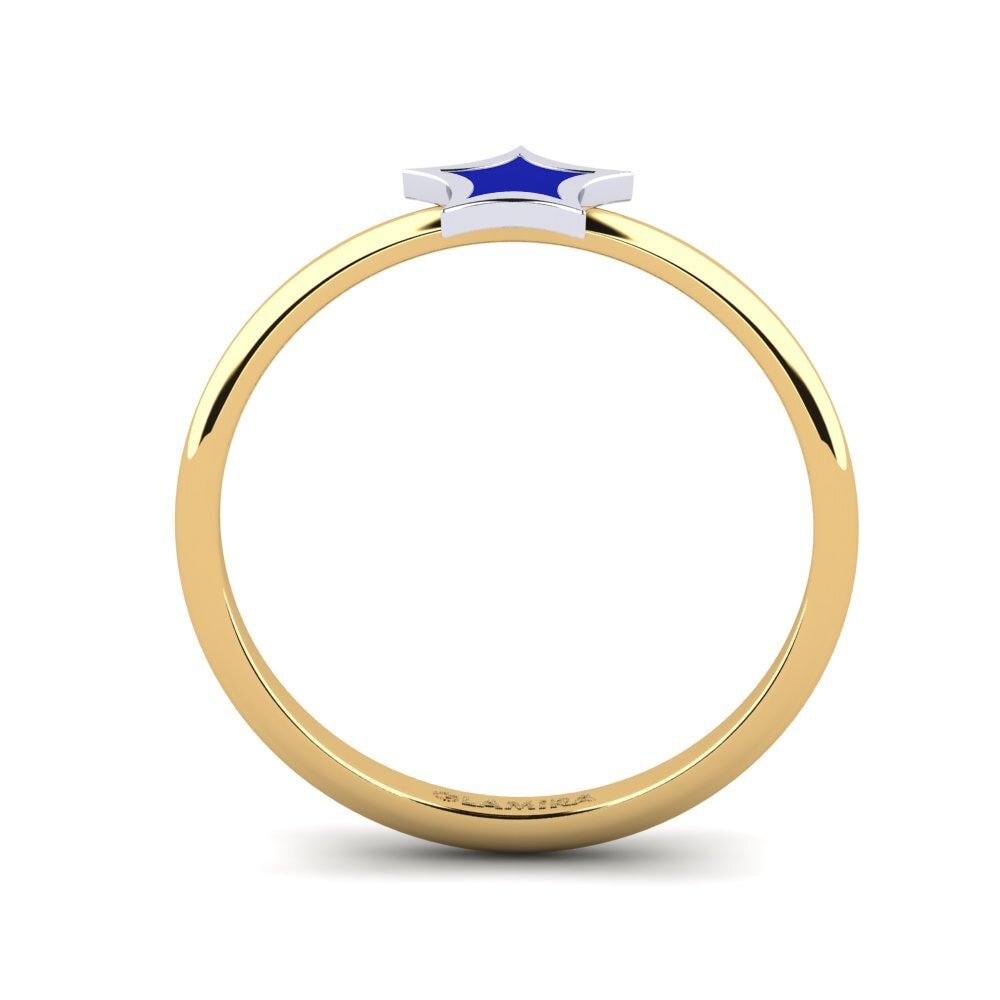 750 Gelb & Weißgold Ring Altun