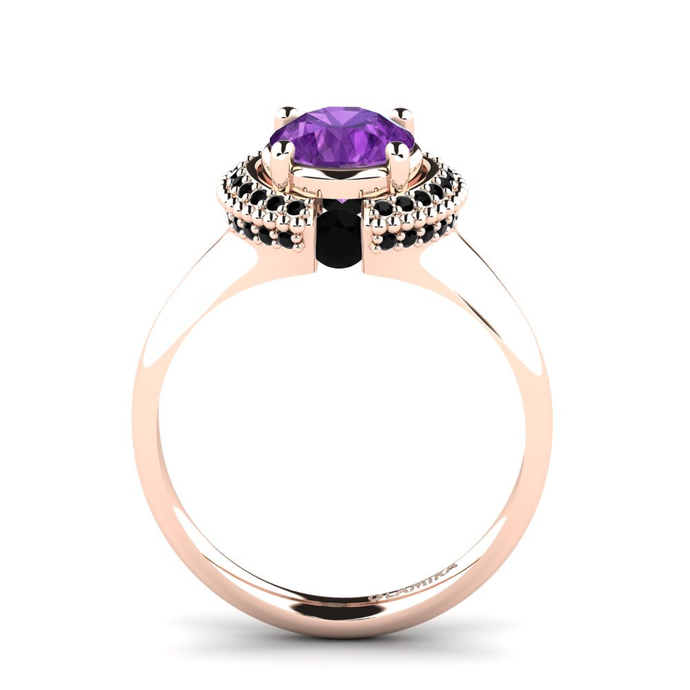 Amethyst Engagement Ring Alvisha
