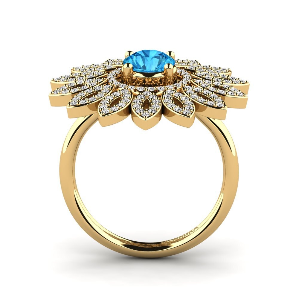 Blue Topaz Ring Alzubra