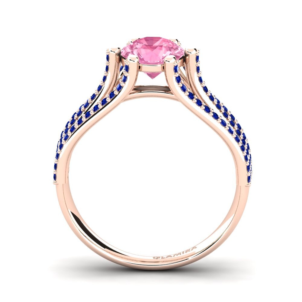 Pink Sapphire Engagement Ring Amatia